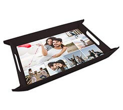 Vassoio flessibile in ecopelle 7 riquadri