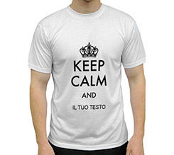 Maglietta Keep calm