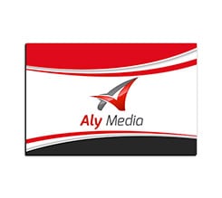 Biglietti da Visita Magnetici Black and red