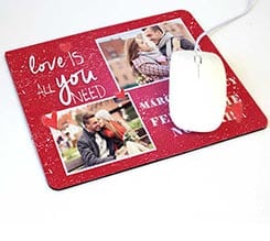 Tappetino Mouse Rettangolare Love is You