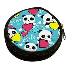 Portamonete rotondo Panda