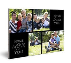 Pannello kapafix Collage noir