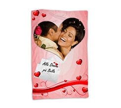 Coperta 150x100 San Valentino Message