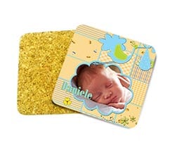 Sottobicchiere in sughero Cicogna