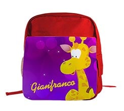Zaino scuola Giraffa