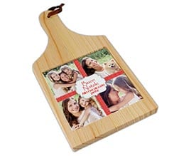 Tagliere in legno Stelline natalizie