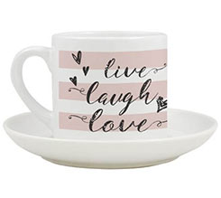 Tazza caffè Americano Live love