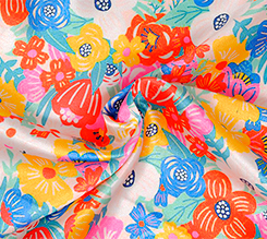 foulard in raso personalizzato