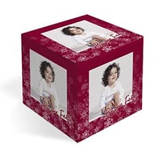 Foto cubo immagini Buone feste