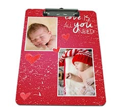 Portablocco A4 in masonite Love is you