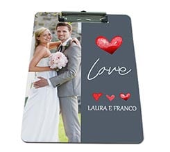 Portablocco A4 in masonite Grey love