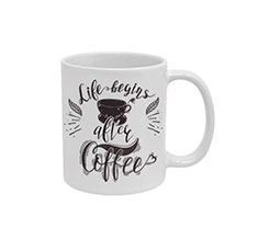 Tazza panoramica Life after coffee