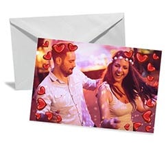 Bigliettino Auguri Frame in love