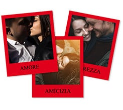 Polaroid Magnetiche Rosse