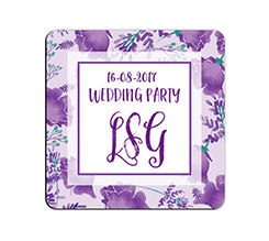 Calamita Quadrata 9,5x9,5 cm Lavanda