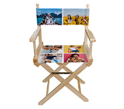 Sedia da regista collage