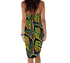 Pareo da Mare Lungo Pavone