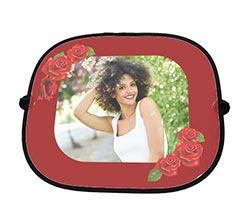 Parasole auto rose rosse