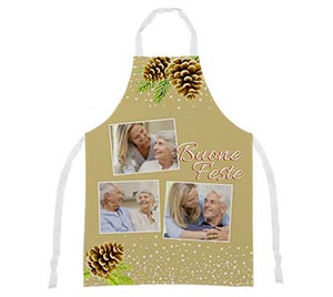 Grembiule Pigne natalizie