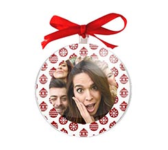 Palla di Natale tonda Texture palle