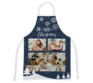 Grembiule Blu natale