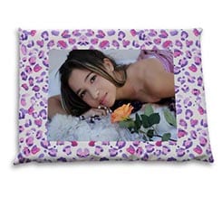 Cuscino mare Rosa maculato