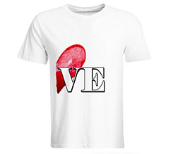 T-shirt Other Half Love