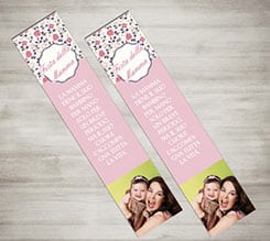 Segnalibro Texture rose