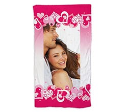 Asciugamani doccia palestra Crazy hearts