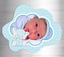 Calamita nuvola Elefantino celeste