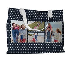 Borsa mare Stelline collage