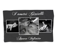 Coperta 150x100 Grey Collage