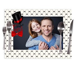 Tovaglietta in tessuto Miglior papà