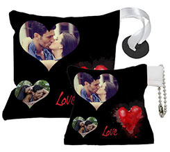 Portachiavi ventosa Black love