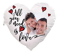 Cuscino Artigianale cuore Need love