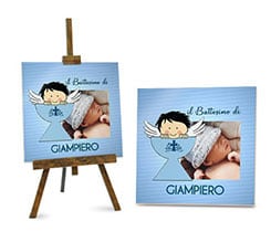 Mattonella Battesimo bimbo