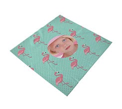 Pezzuola per occhiali Fenicotteri rosa