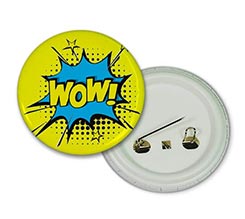 Spilla rotonda Wow