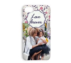 Cover iPhone 7 Stampa 3D Texture flowers