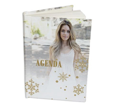 Agenda 15x20 White Christmas