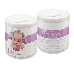 Salvadanaio Elegant Baptism her