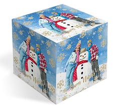 Foto cubo immagini White Christmas