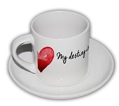 Tazza caffè Americano My destiny here