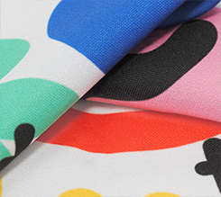 stampa su tessuto burlington