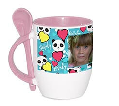 Tazza con Cucchiaino Lovely panda