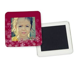 Magnete quadrato frigo Buone feste