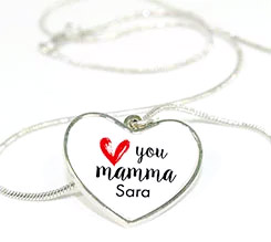 Collana Ciondolo Cuore Mummy