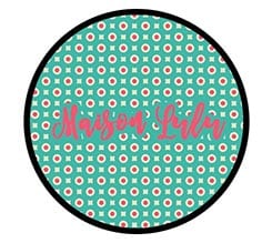 Zerbino Rotondo in Gomma 85 cm Modern