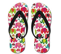 Infradito Elefantini colorati