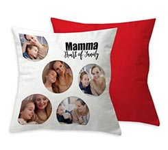 Cuscino in Poliestere Mamma cerchi